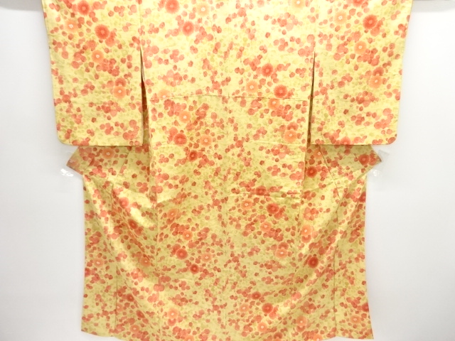 JAPANESE KIMONO / KOMON / FLOWER